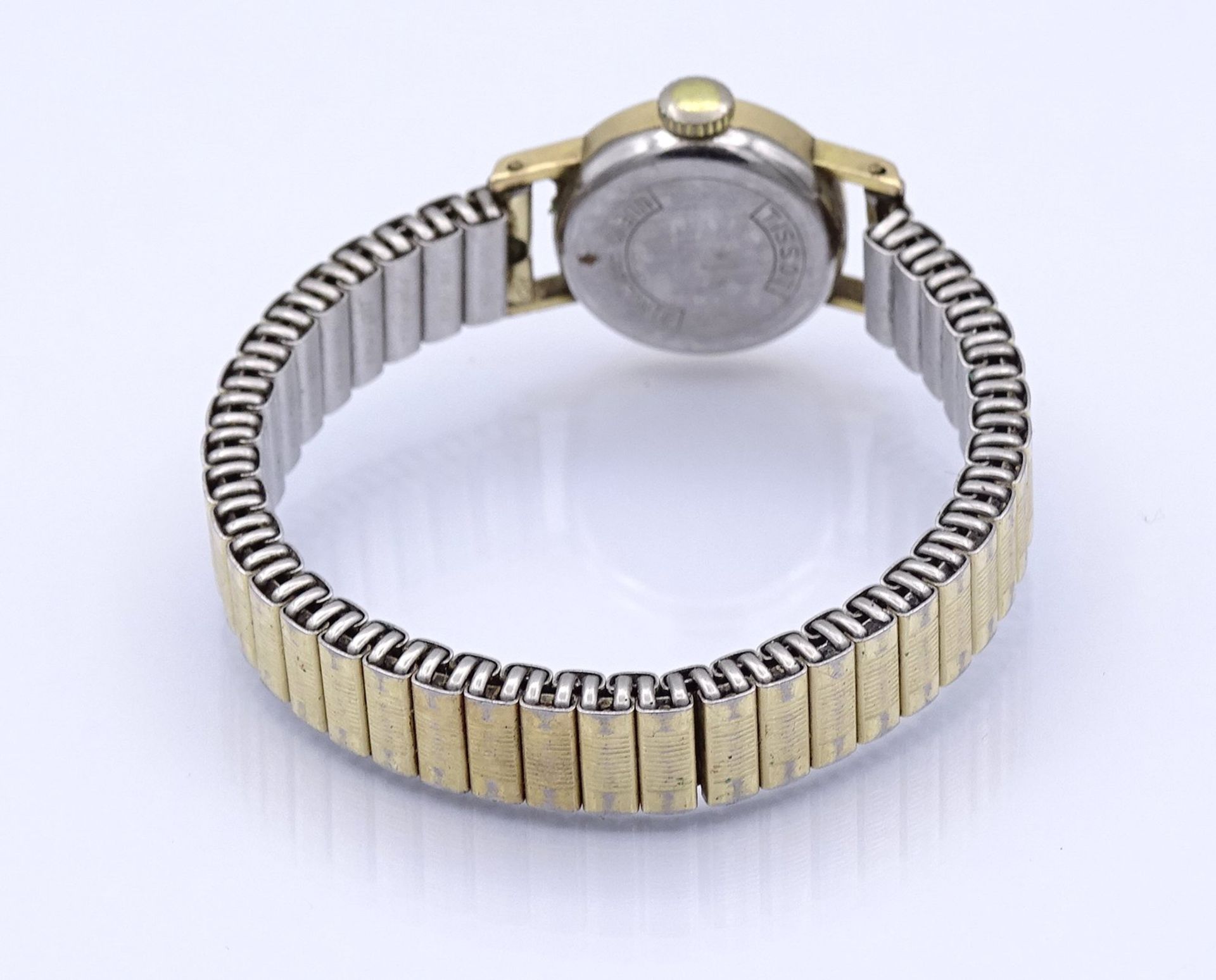 Damen Armbanduhr "Tissot", mechanisch, Werk steht, D. 16mm - Image 3 of 3