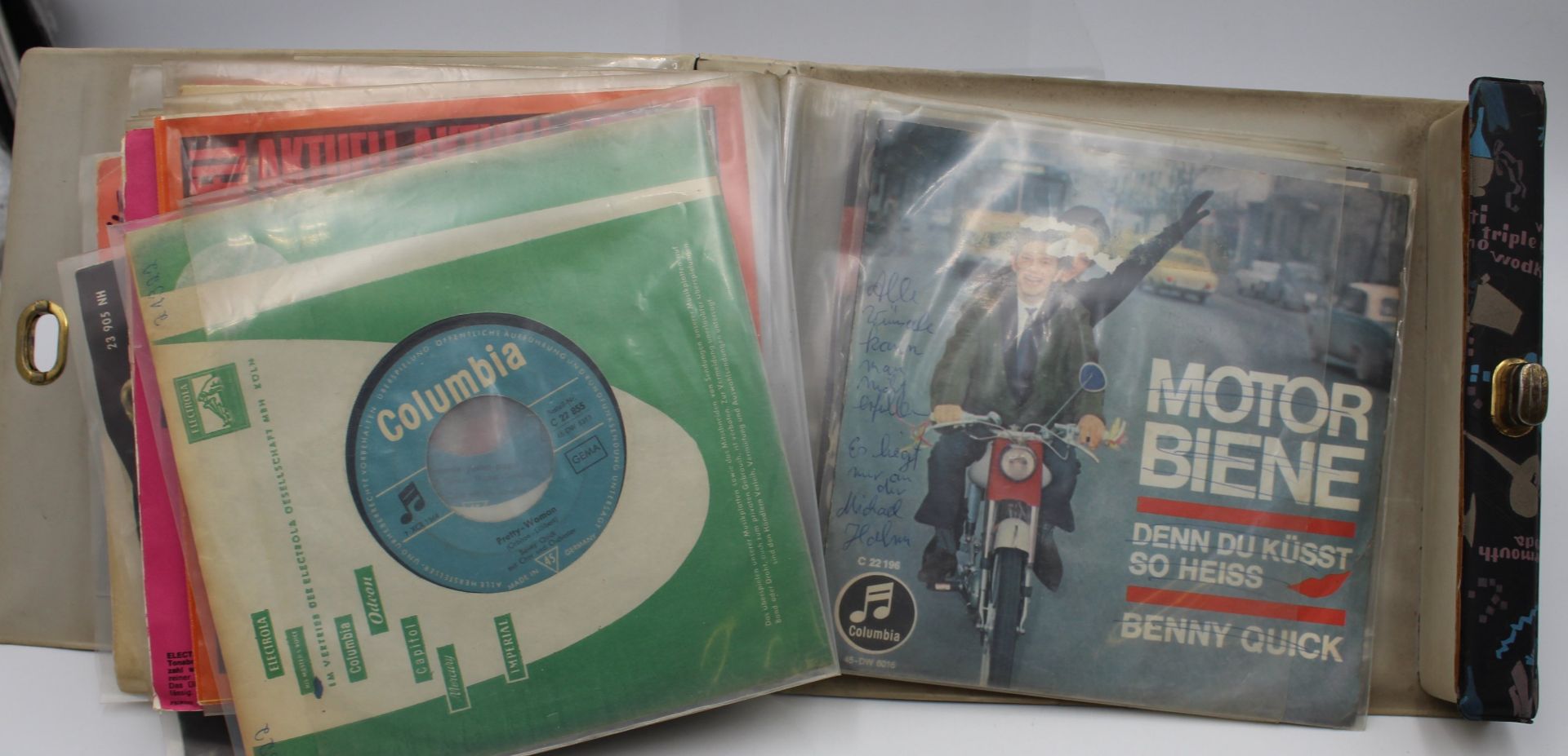 Album mit 17 Singles, 12x Peter Krauss und 5x Benny Quick - Image 5 of 5