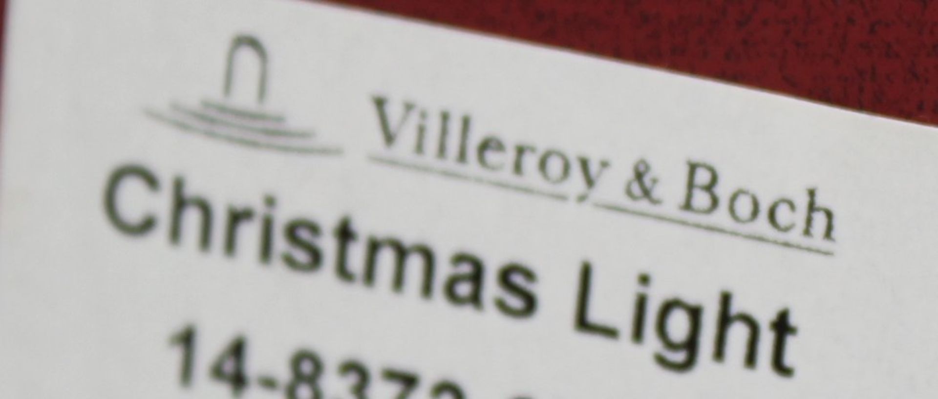 Villeroy & Boch Weihnachtsleuchter, OVP, ca. H-12,5cm. - Image 2 of 2