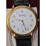 Armbanduhr, Pierre Lannier, Quartz, leichte Tragespuren, kl. Kratzer auf dem Glas, D-4,2cm.