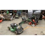 JOHN DEERE C25VK PETROL LAWNMOWER