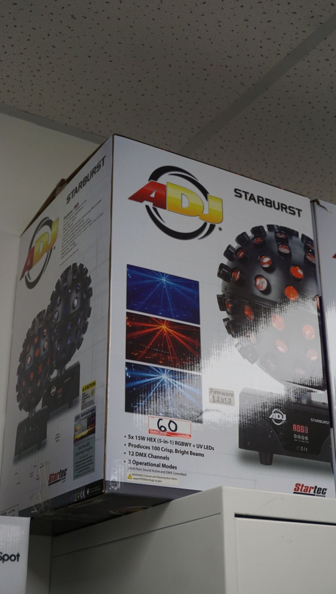 ADJ STARBURST LED SPHERE EFFECT LIGHT - Image 2 of 4