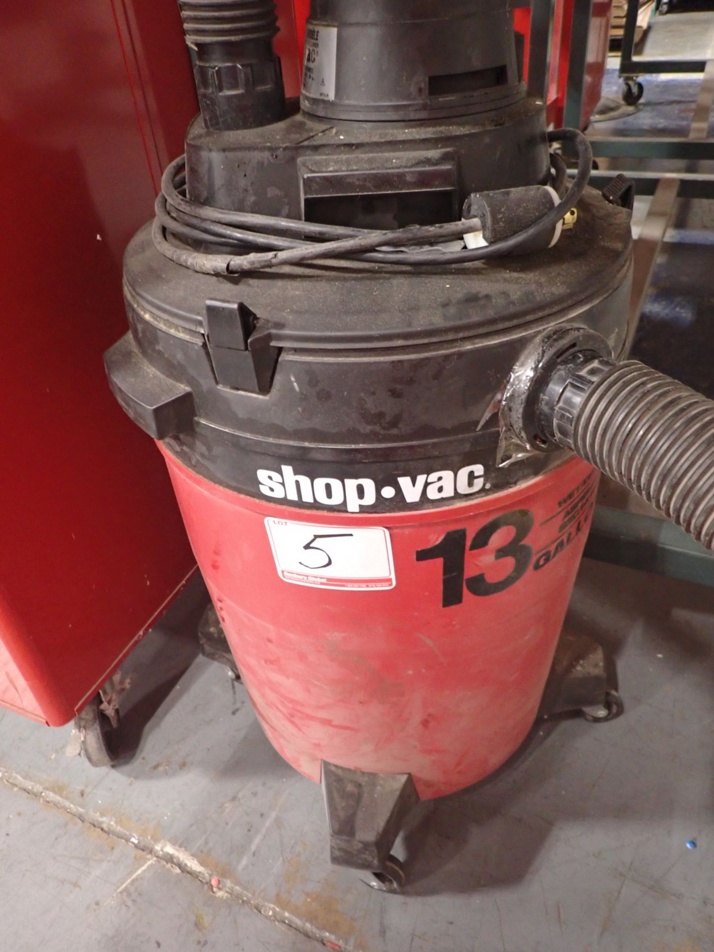 LOT - SHOP VAC (13 GAL) & (2) 1-HP VACUUMS - Image 2 of 3