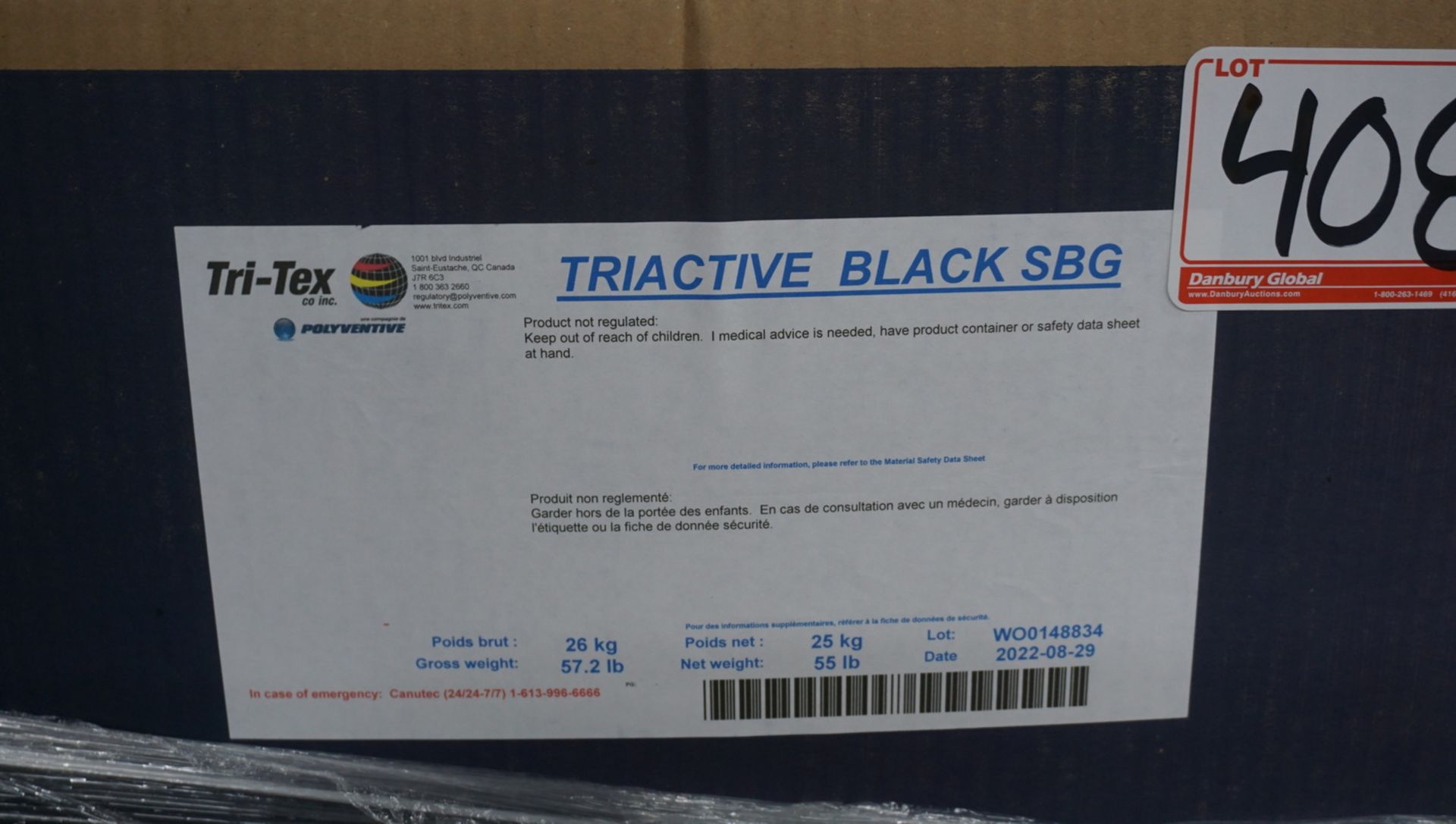 BOXES - ASSTD TRI-TEX TRIACTIVE BLACK SBG, DAHIGH CONG, PMSR, T2B 150%, HF-FS-NEW, ETC (25KG/BOX) - Image 7 of 7