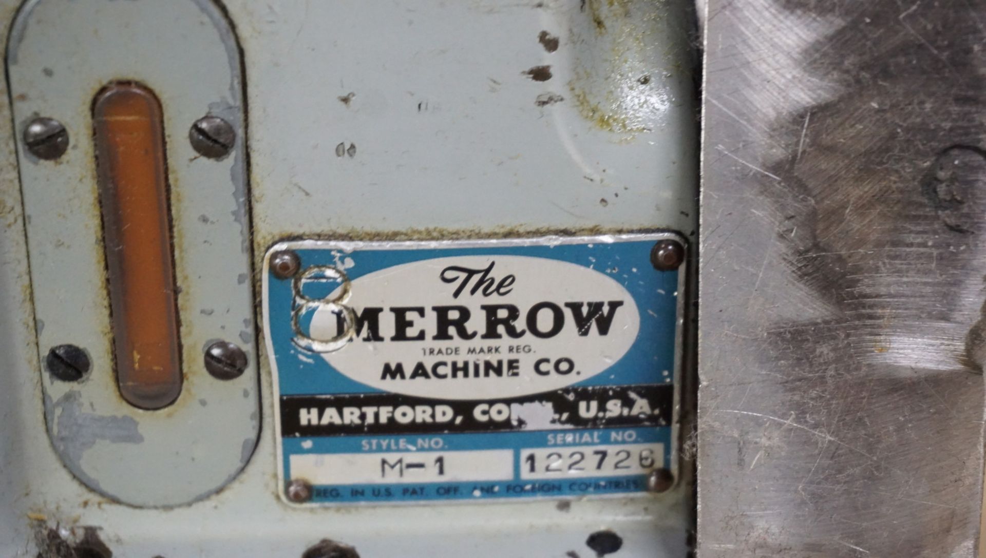 MERROW M-1 SEWING MACHINE, S/N 122726 (110V) - Image 2 of 2