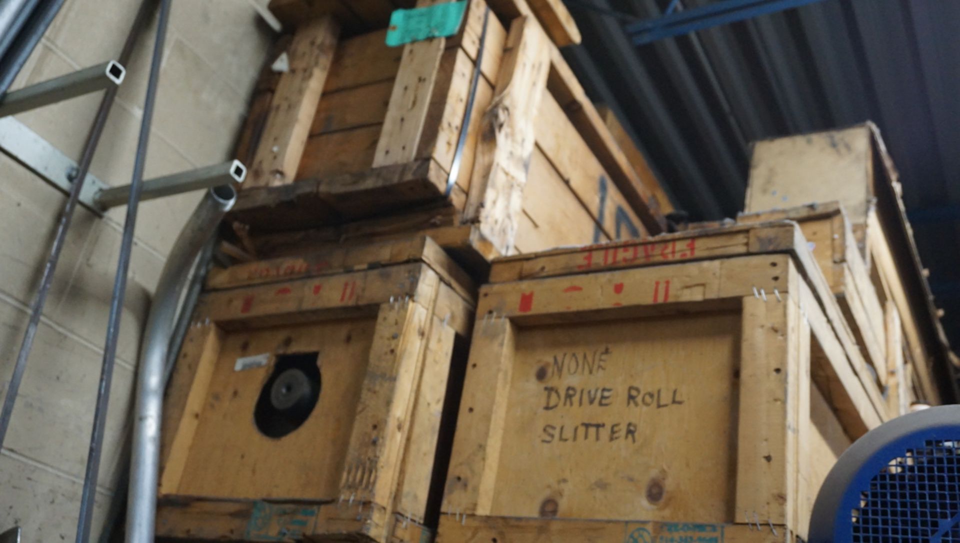 LOT - ASSTD MACHINE ROLLERS (IN CRATES)