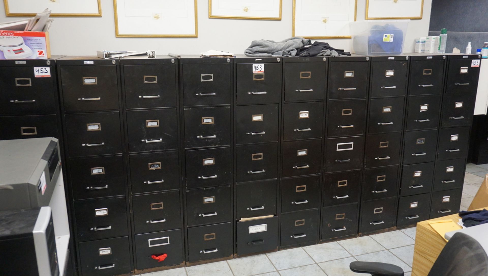 LOT - ASSTD BLACK LEGAL FILE CABINETS (29 UNITS) - Image 3 of 3