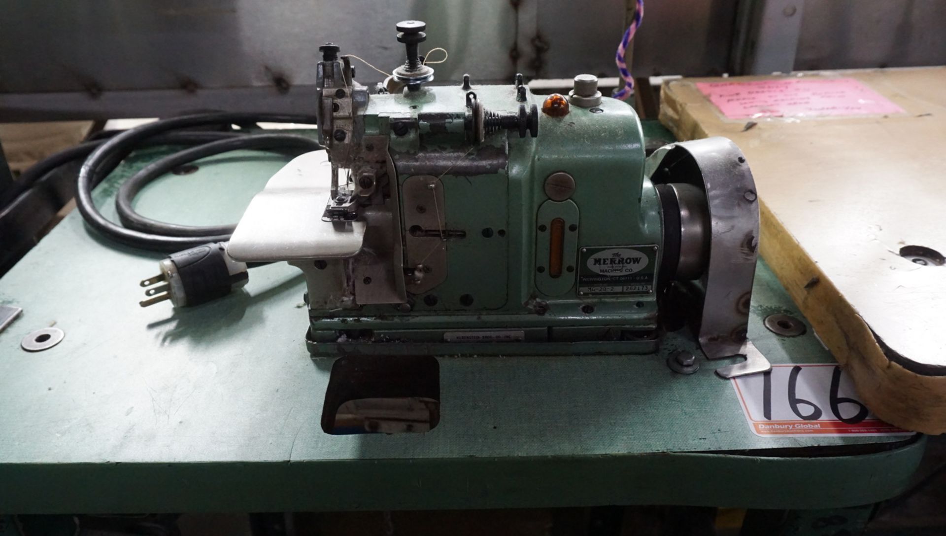 MERROW MG-2D-2 HEM SEWING MACHINE, S/N 262173(110V)