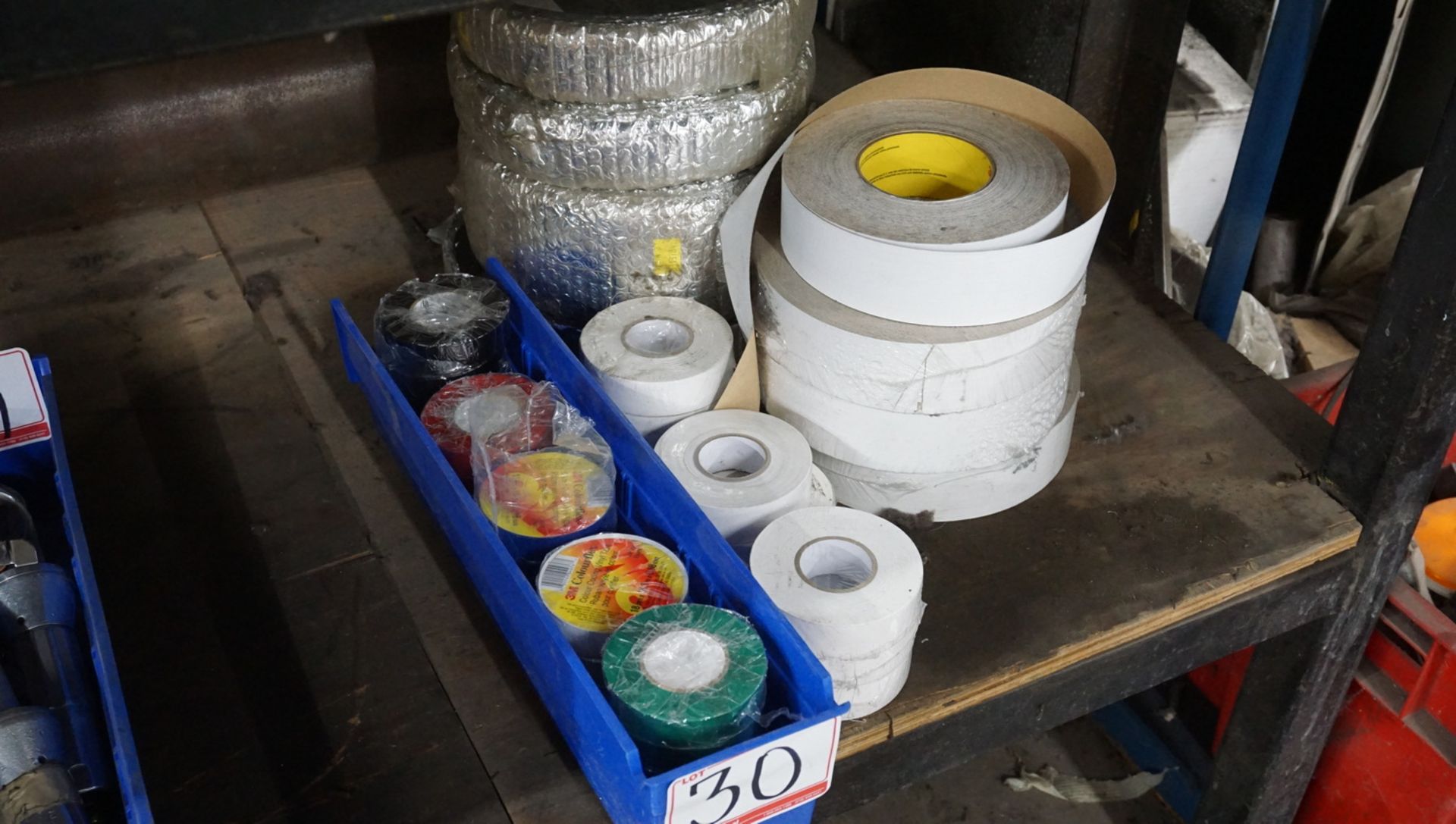 LOT - ASSTD ELECTRICAL & INSULATION TAPES