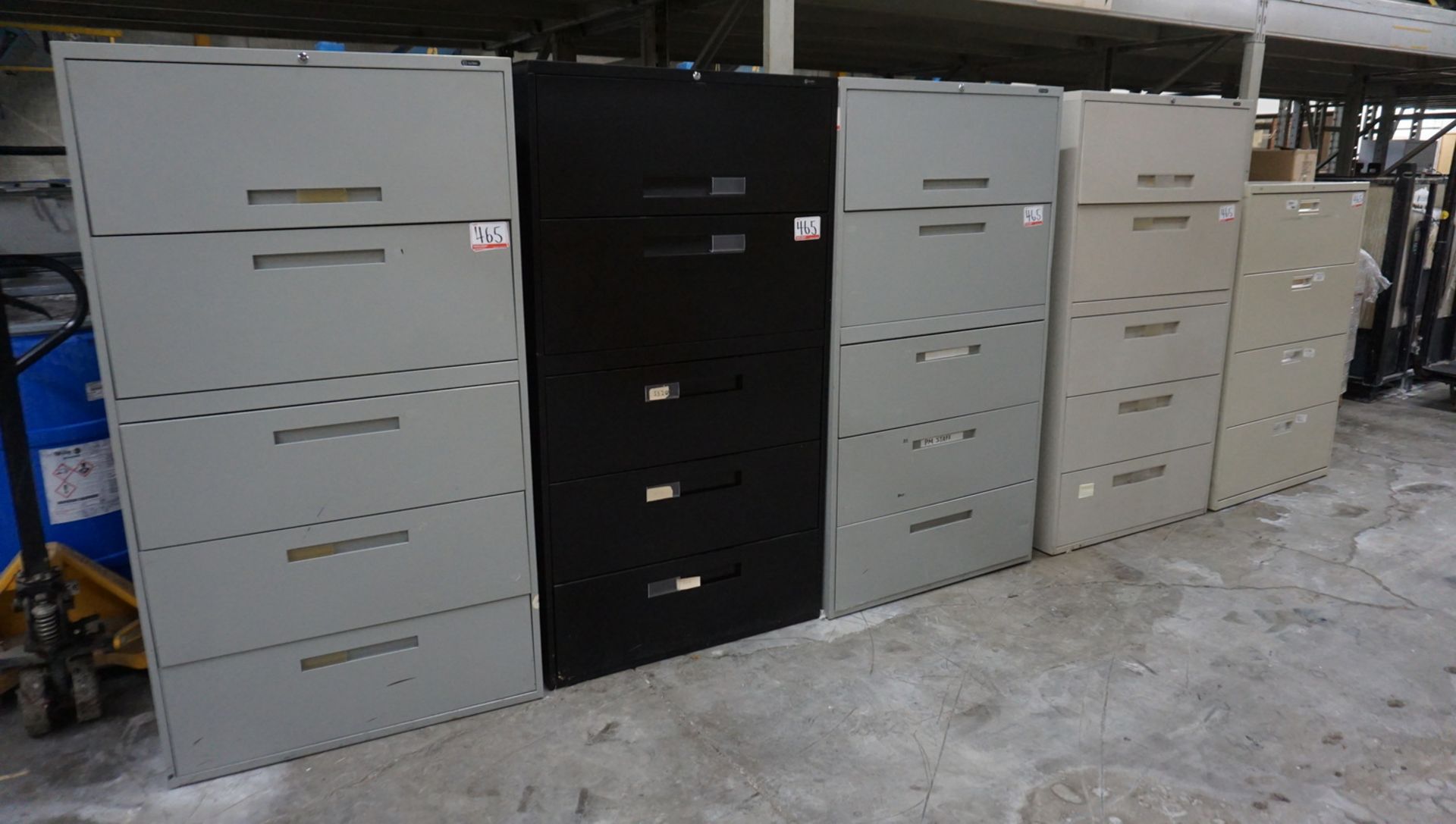 LOT - 5-DRAWER & 4-DRAWER LATERAL FILE CABINETS