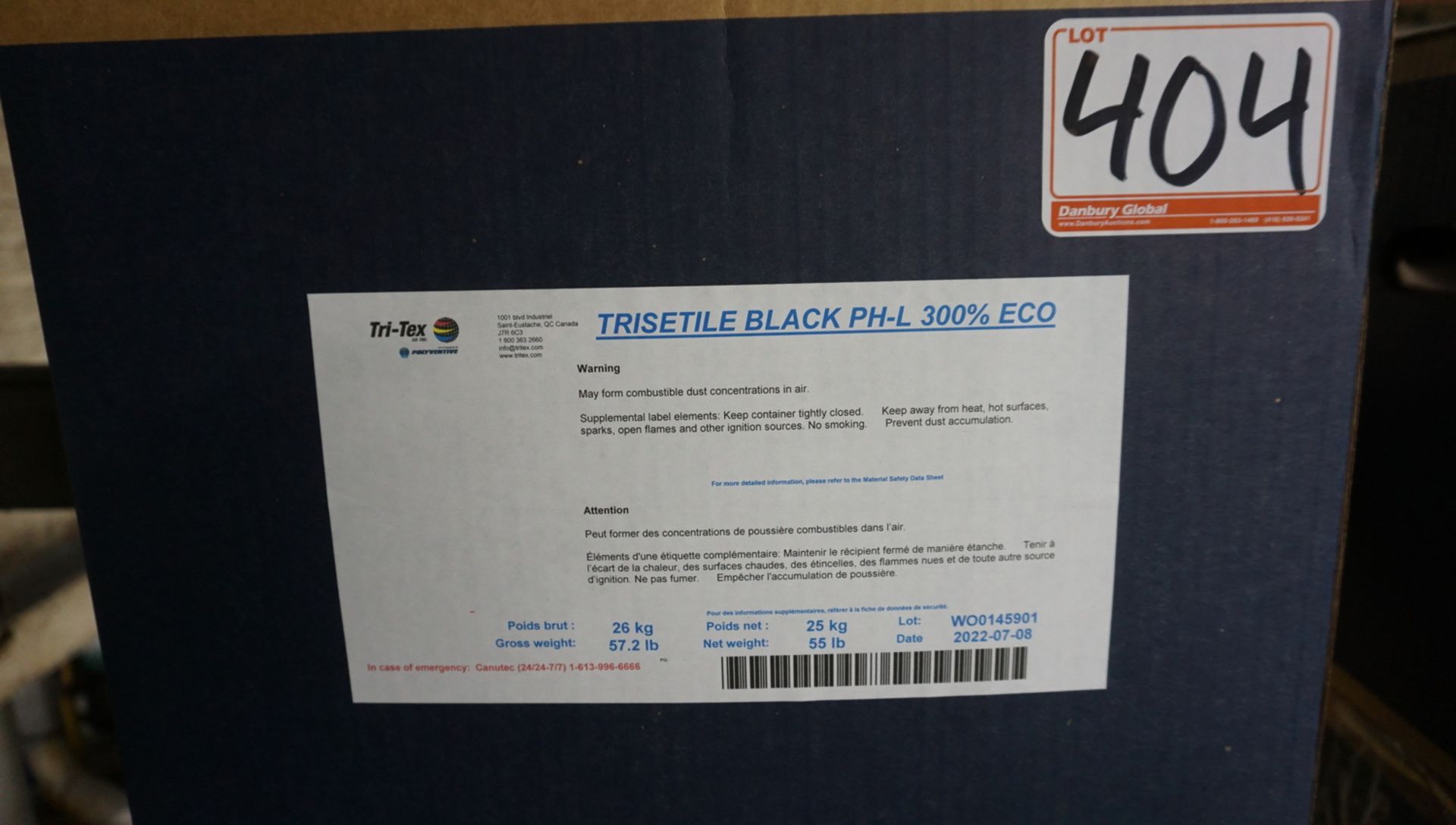 BOXES - ASSTD TRI-TEX TRIACTIVE BLK N 150%, GSP, PHL-300% ECO (TRISETILE) (25KG/BOX) - Image 2 of 5