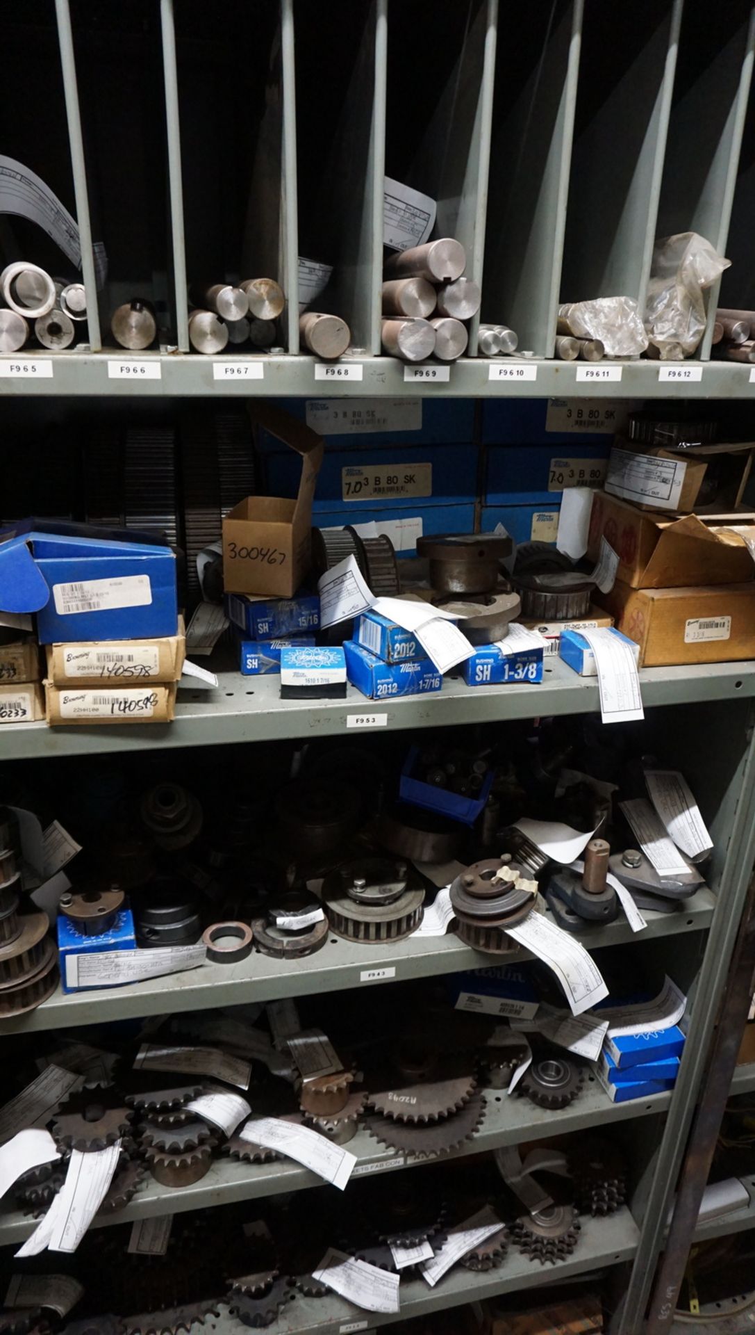 LOT - CONTENTS OF PARTS ROOM C/O: REDUCERS, VALVES, AB, SIEMENS, HONEYWEEL, MARTIN BUSHINGS, - Image 3 of 31