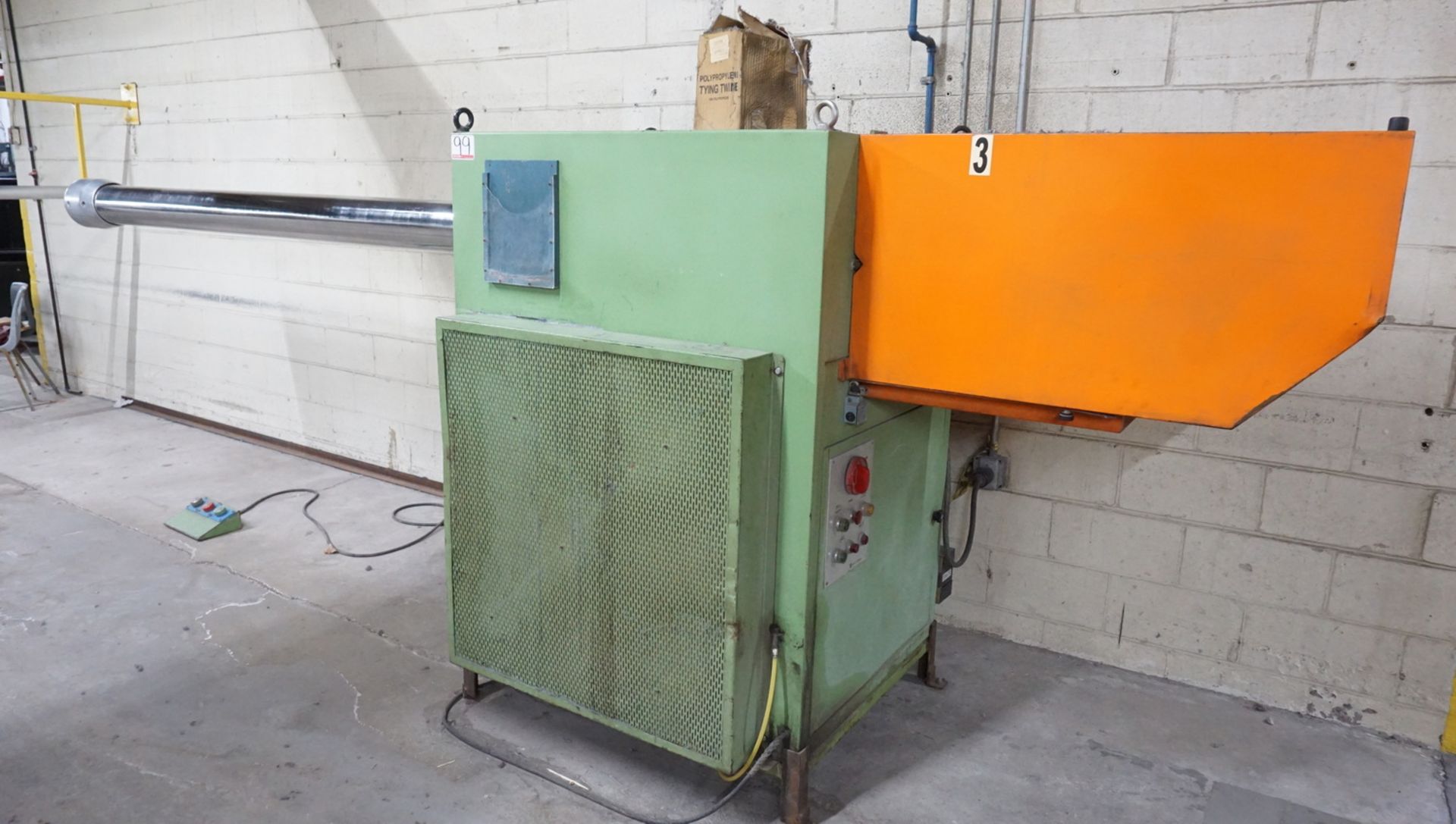 SPEROTTO RIMAR MODEL RP/M FABRIC TURNER, S/N 1964 (220V/60HZ/3PH) (RIGGING FEES APPLY)