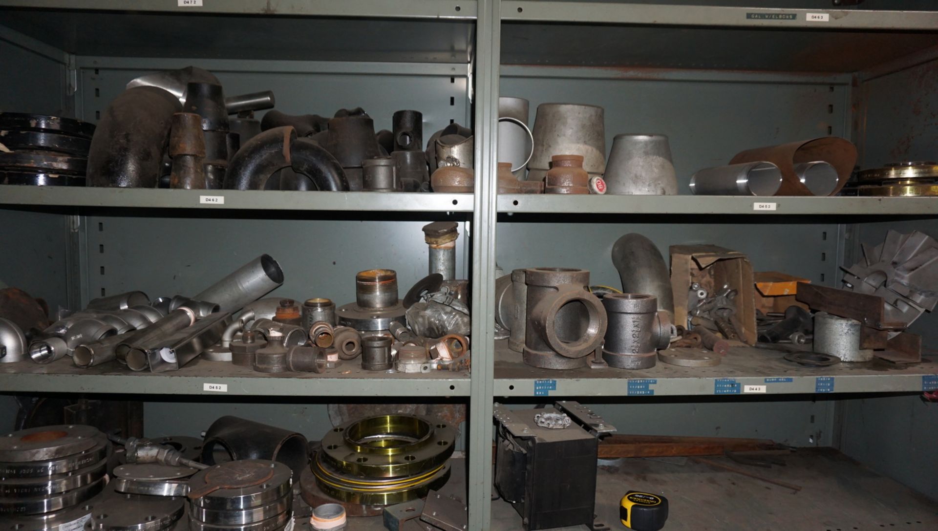 LOT - ASSTD STAINLESS STEEL FITTINGS, FLANGES, ELECTRICAL MOTORS, ETC - Image 3 of 5