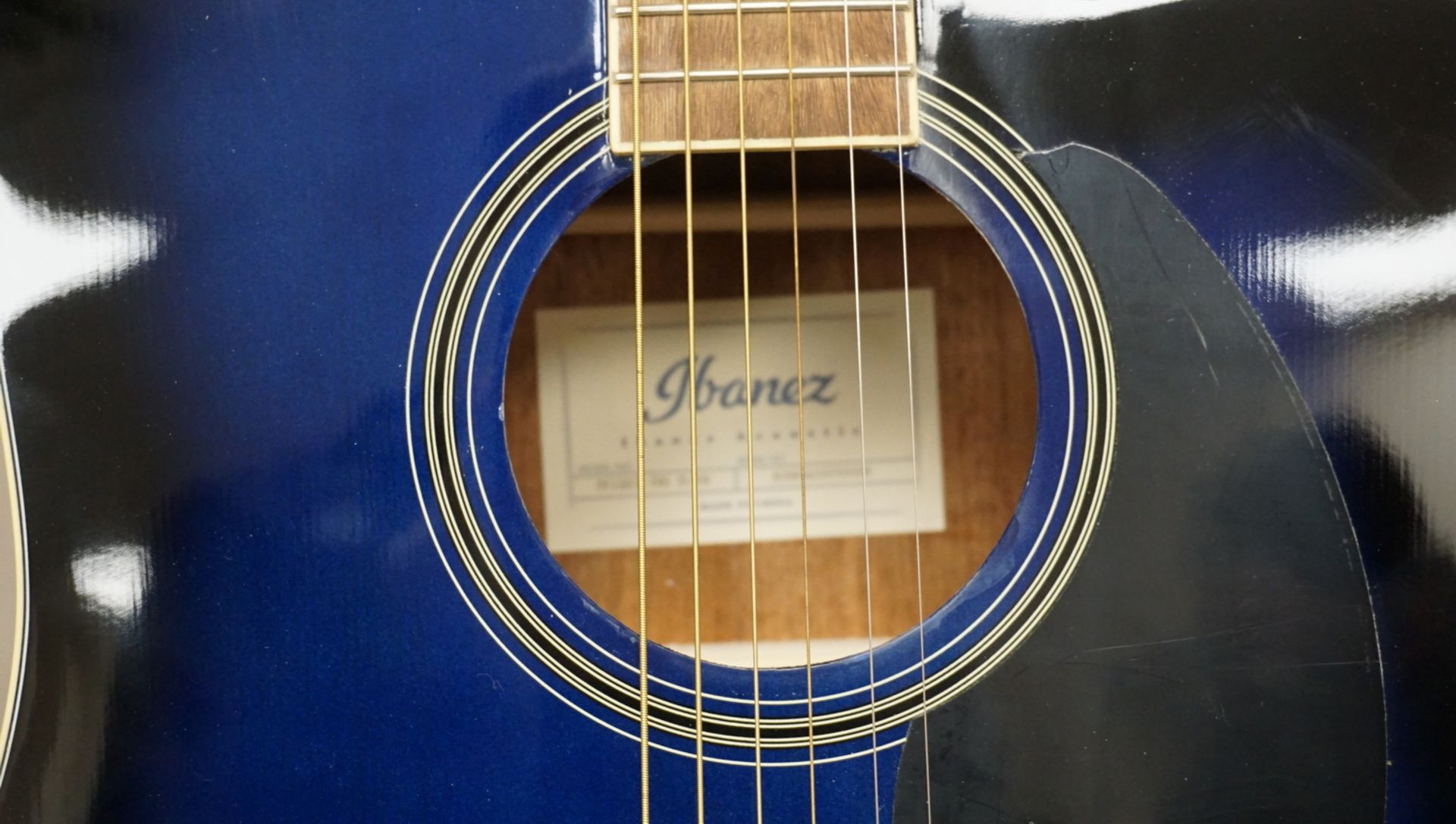 IBANEZ PF15ECE-TBS ACOUSTIC GUITAR W/ HARD CASE - Image 2 of 3