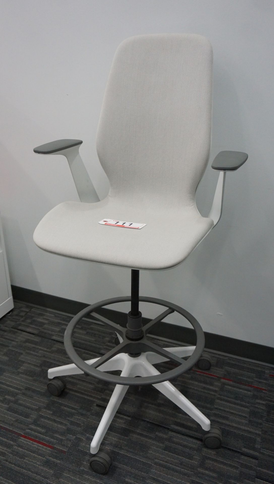 STEELCASE SILQ CHAIR W/ BEIGE FABRIC (MSRP $2,100)