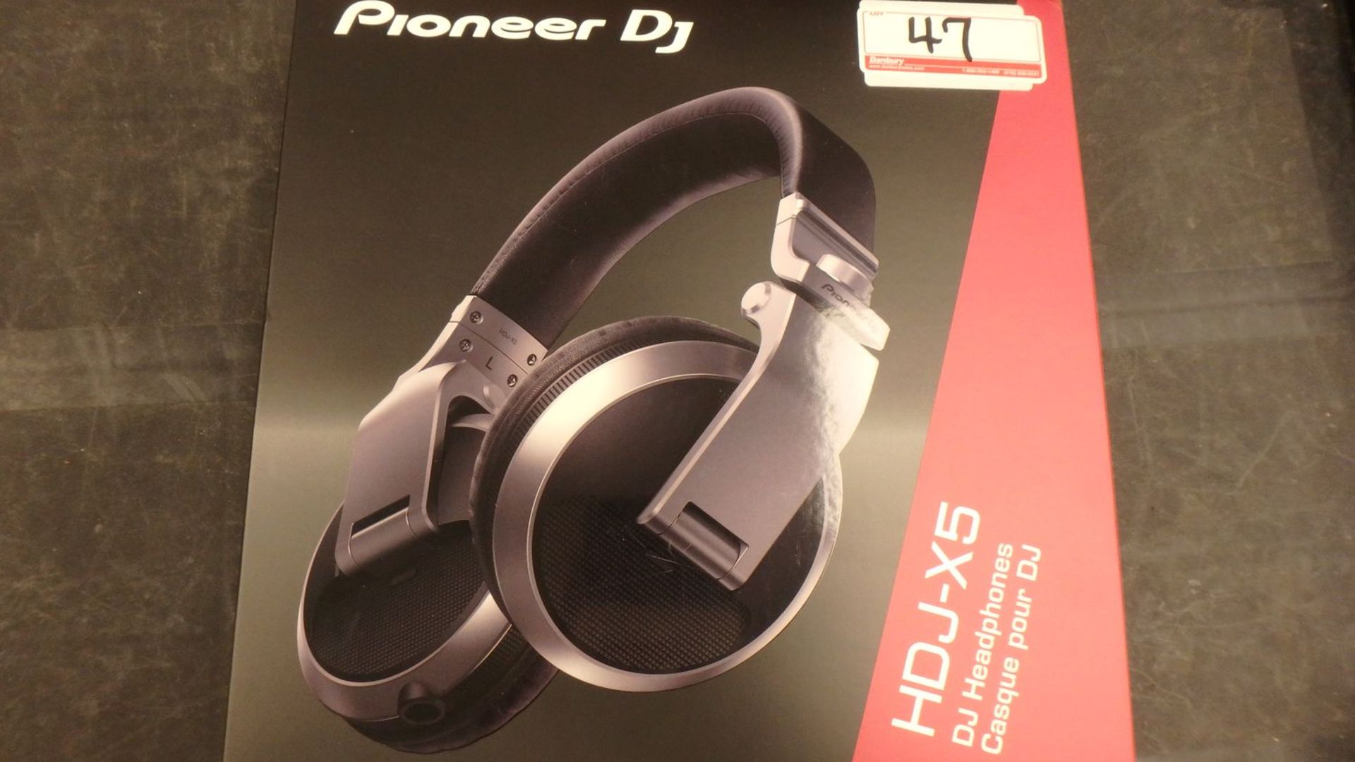 PIONEER HDJ-X5-S SILVER HEADPHONES