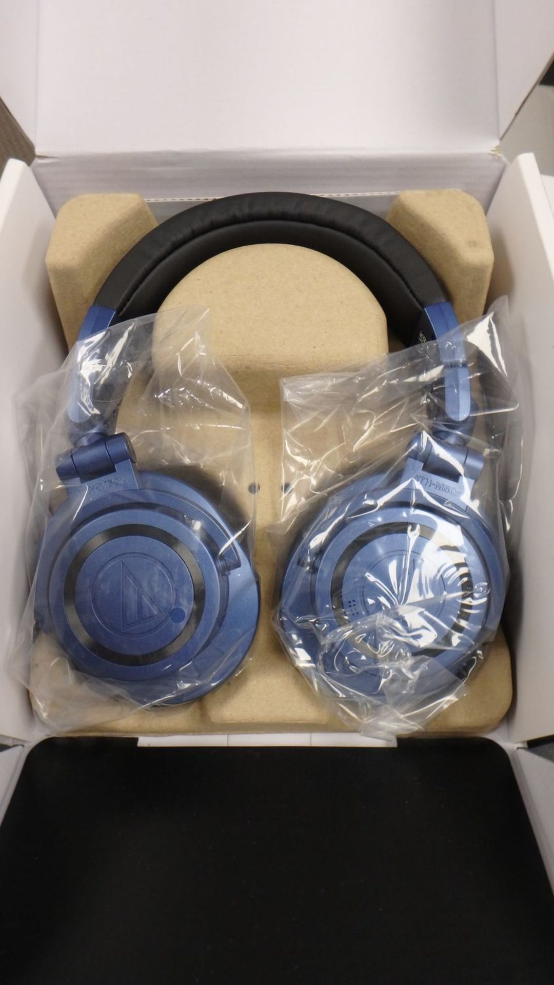 AUDIO TECHNICA ATH-M50XBT2DS DEEP SEA HEADPHONES - Image 2 of 2