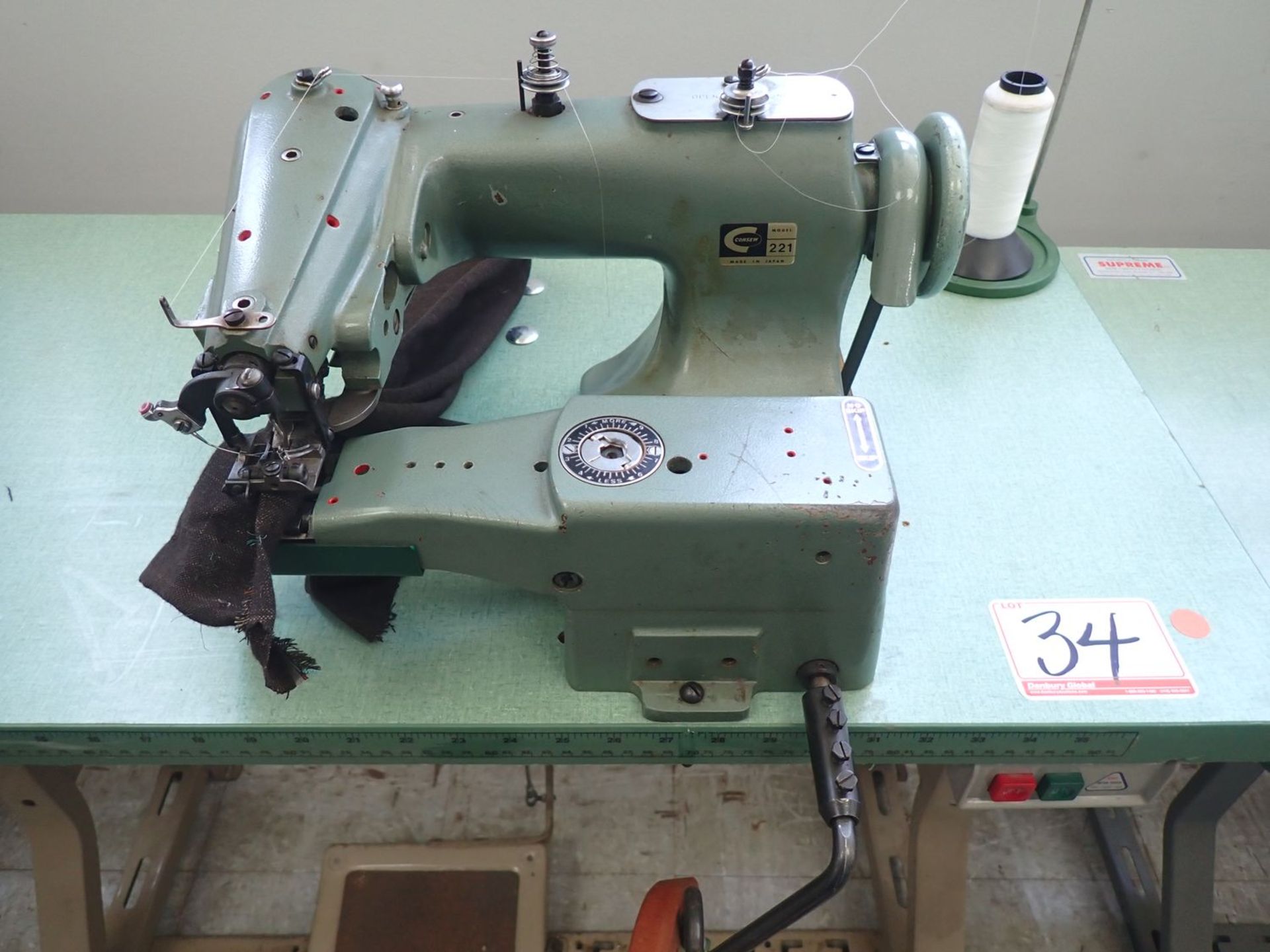 CONSEW 221 BLIND STITCH SEWING MACHINE (110V)