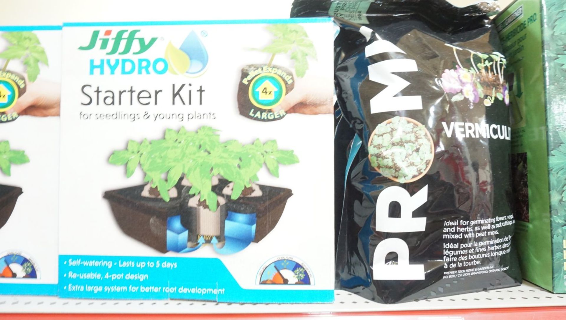 LOT - ASSTD JUFFY, ROOTFARM, SCOTTS, MIRACLE GROW, STARTER KITS, GRASS SEED, ETC - Image 6 of 6