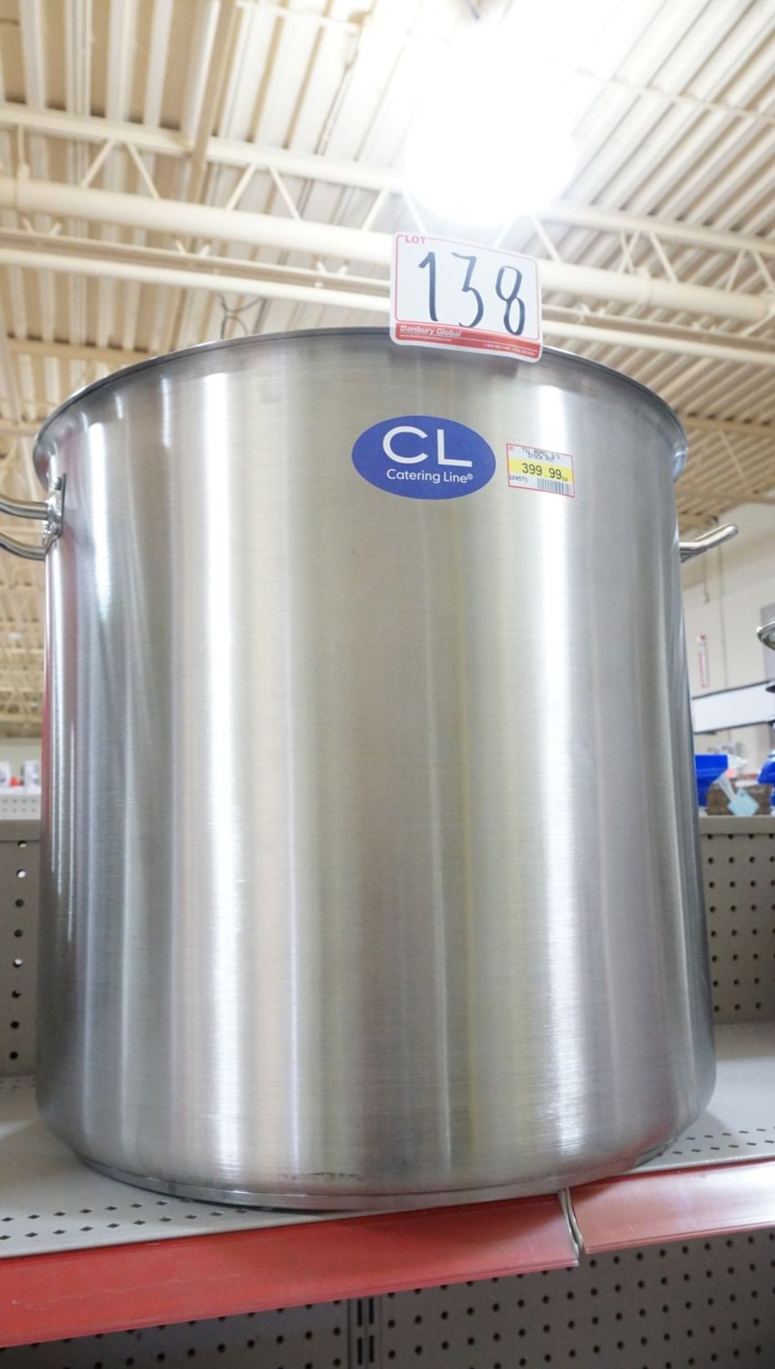 CL POT 71L STAINLESS STOCK POT W/ LID