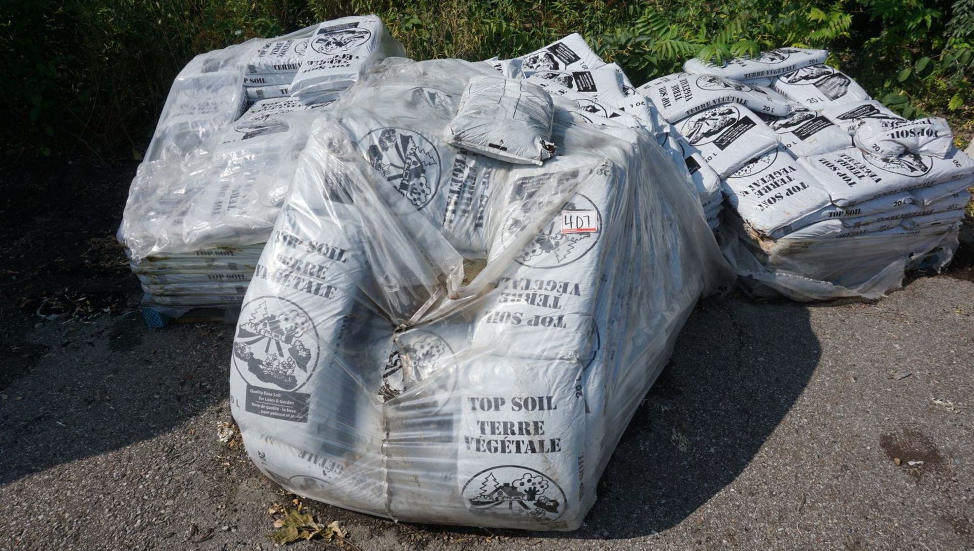 LOT - TOP SOIL (20L / BAG) (APPROX 100 BAGS)