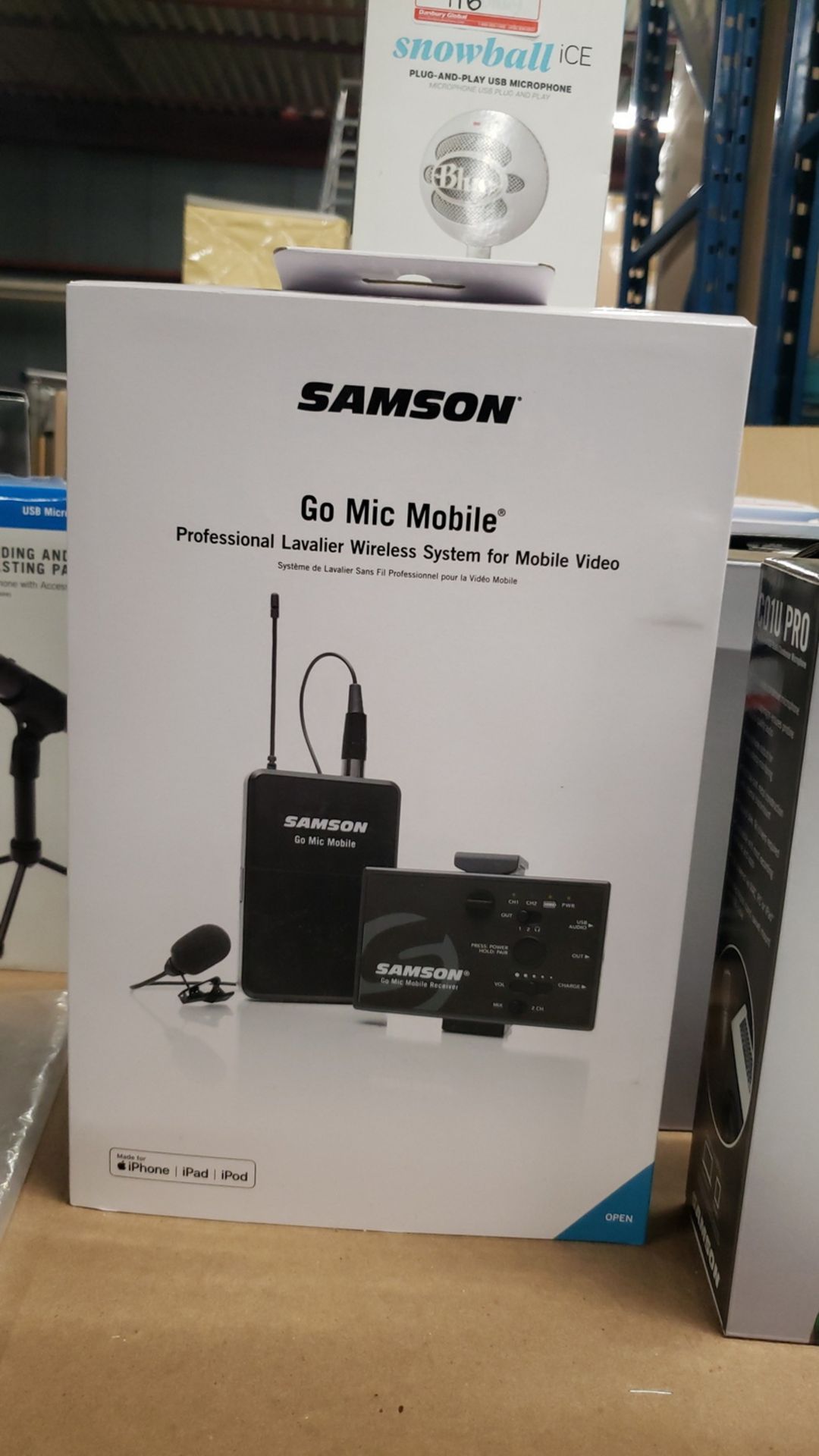 SAMSON GO MIC MOBILE PROFESSIONAL LAVALIER WIRELESS MIC SYSTEM