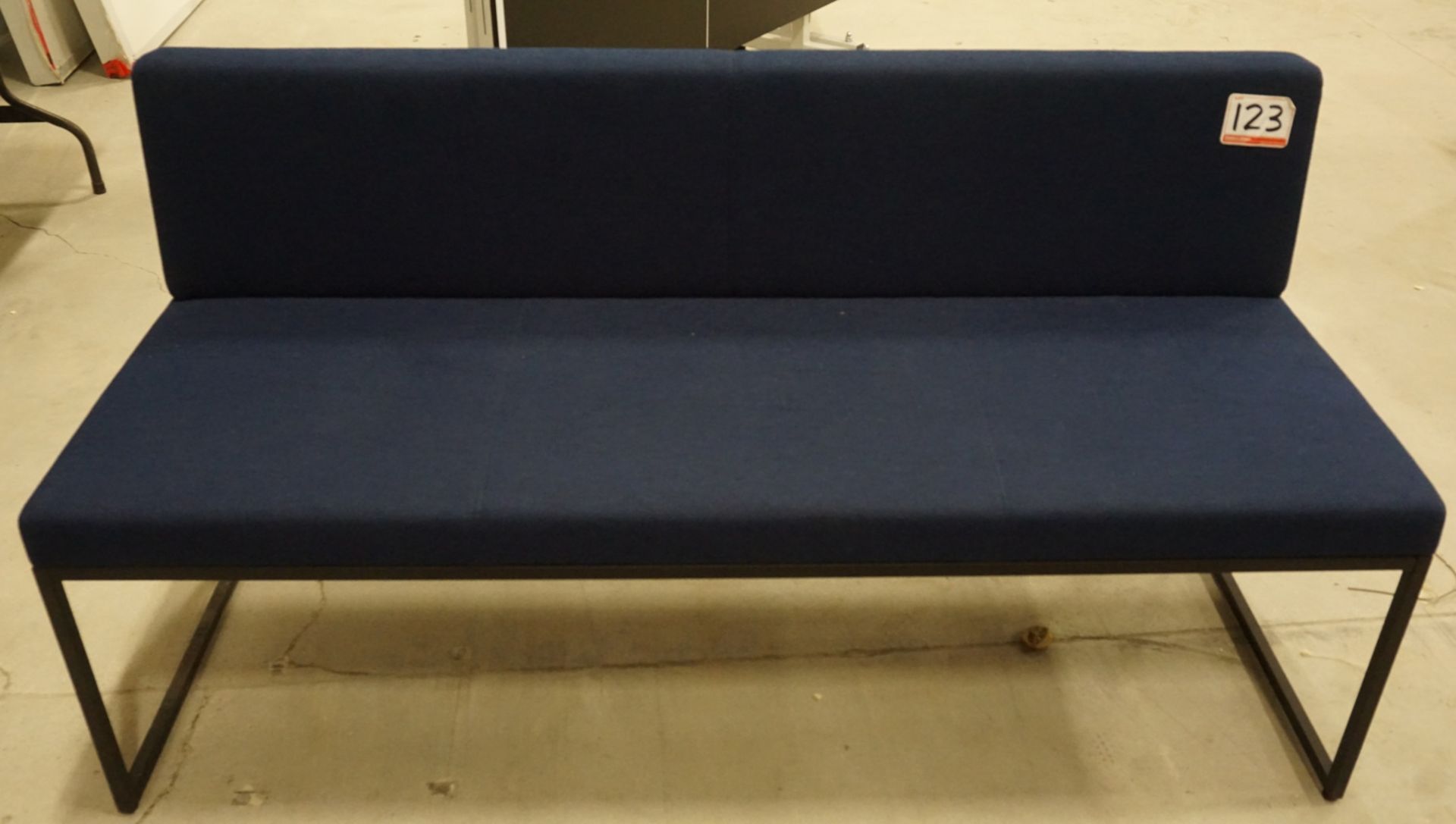 DAVIS MODO BLUE UPHOLSTERED 5'L BENCH