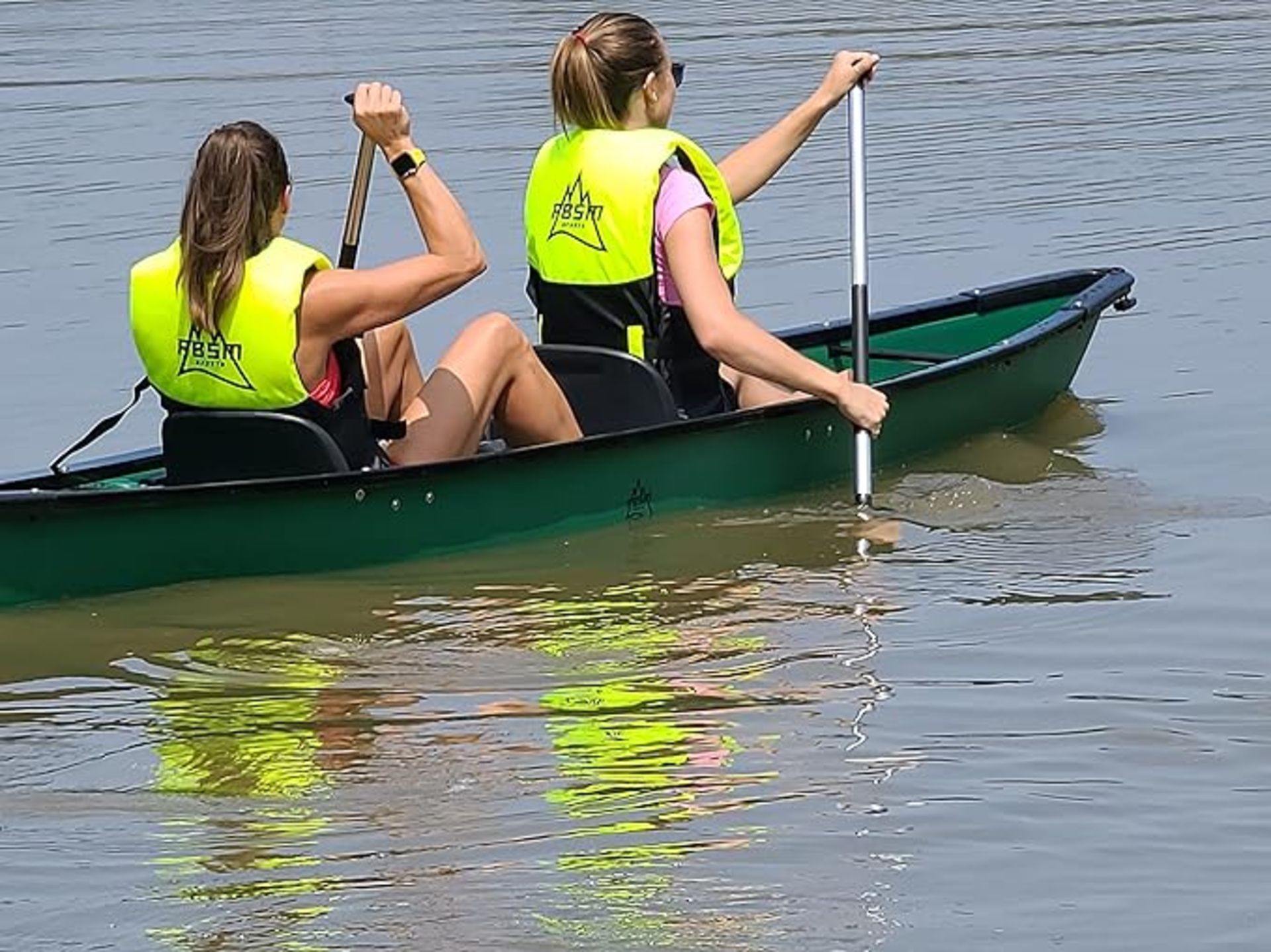 RBSM SPORTS 2-PERSON ZEN CANOE W/ (2) ADJUSTABLE ROTOMOLD SEATS (USED) (MSRP $2,500) - Image 3 of 4