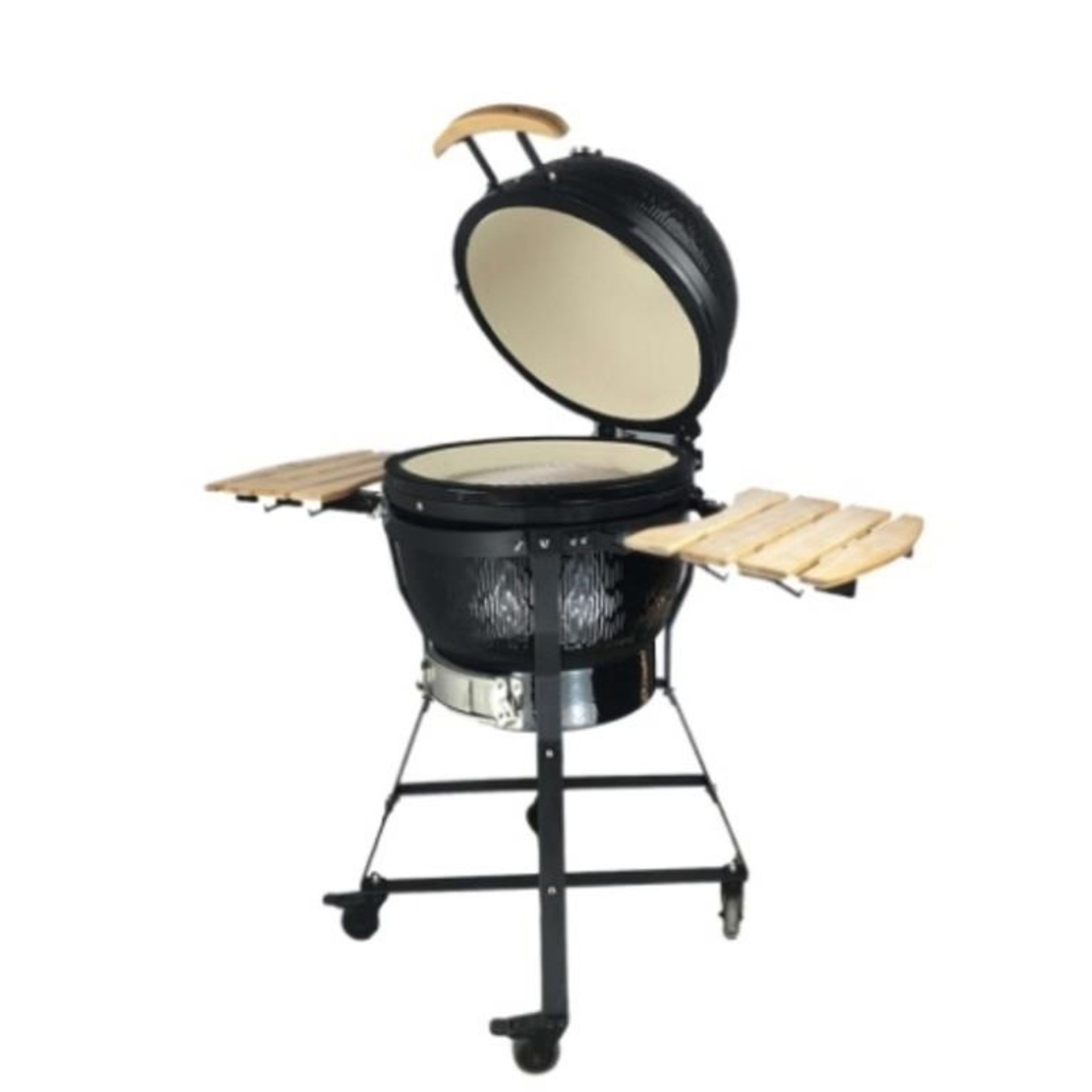 ROBICO KAMADO 21" OUTDOOR OVEN AND BBQ (NEW IN BOX) (MSRP $1,500) - Image 4 of 5