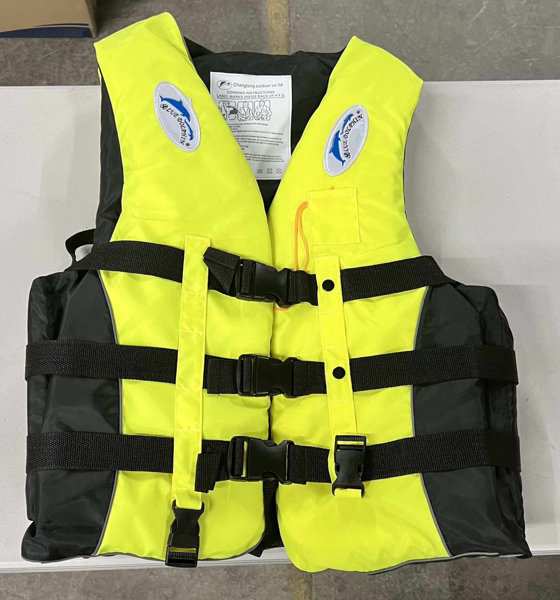 UNITS - RBSM SPORTS ADULT LIFE JACKET (NEW) (1*S, 3*M, 2*L, 2*XL, 2*XXL)