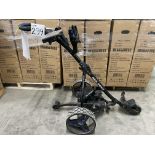 RBSM SPORTS G93R E-GOLF TROLLEY W/ REMOTE CONTROL (RENTAL UNIT) (TESTED - WORKING) (NEW COST $1,500)