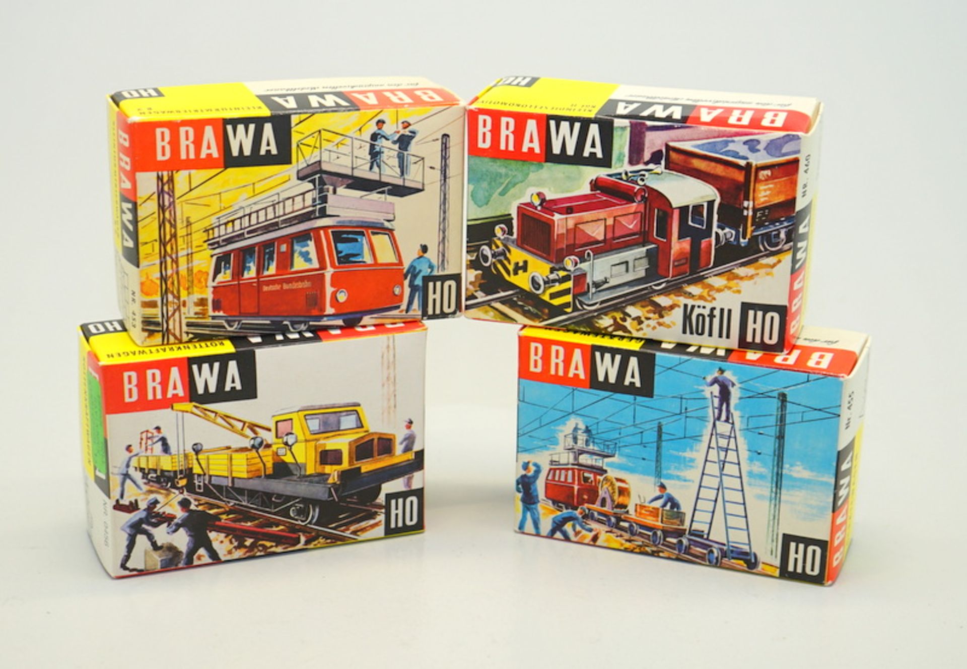 4 BRAWA-Wagen, H0, 60er-70er Jahre. - Bild 2 aus 3