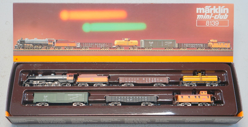 Märklin ab 1954, Gebr. Märklin & Cie., G.m.b.H. Göppingen: Miniclub #8139 Zugpackung 500 Jahre Ameri