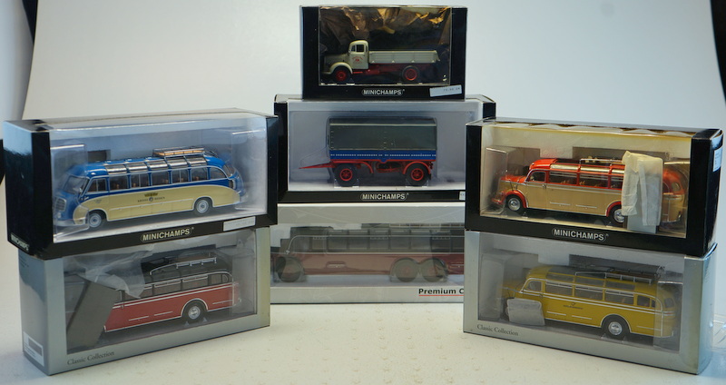 Sammlung Automodelle Minichamps 1.43