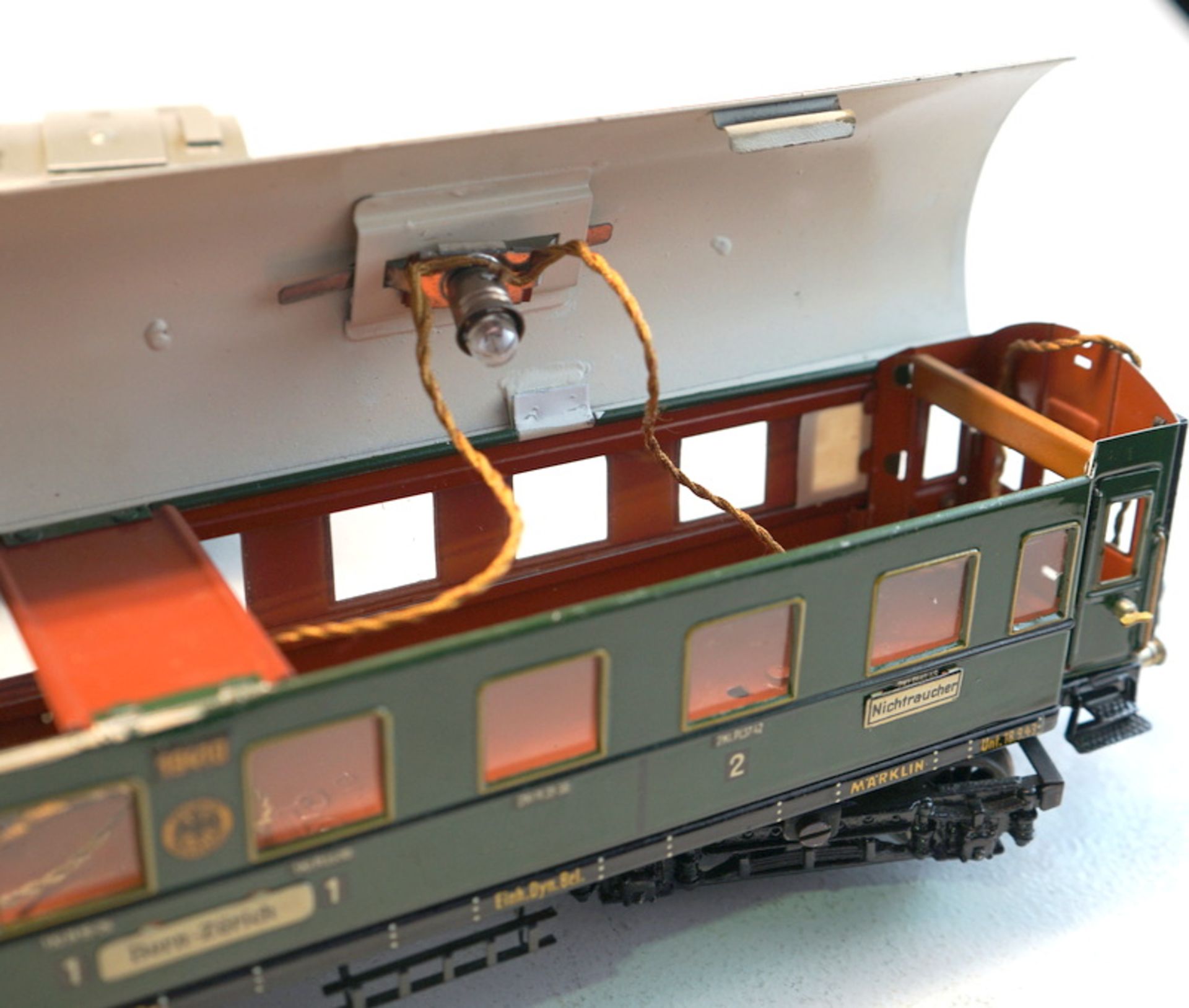 Märklin 1929ff, Gebr. Märklin & Cie., G.m.b.H. Göppingen: Sammlung langer märklin-Züge, Spur 0 - Bild 5 aus 5