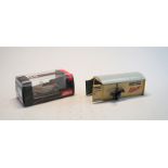 2 Schuco-Modelle: Garage u. Merceds 170V, M 1:43.