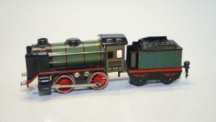 Märklin 1929ff, Gebr. Märklin & Cie., G.m.b.H. Göppingen: alte märklin-Tenderlok, Spur 0