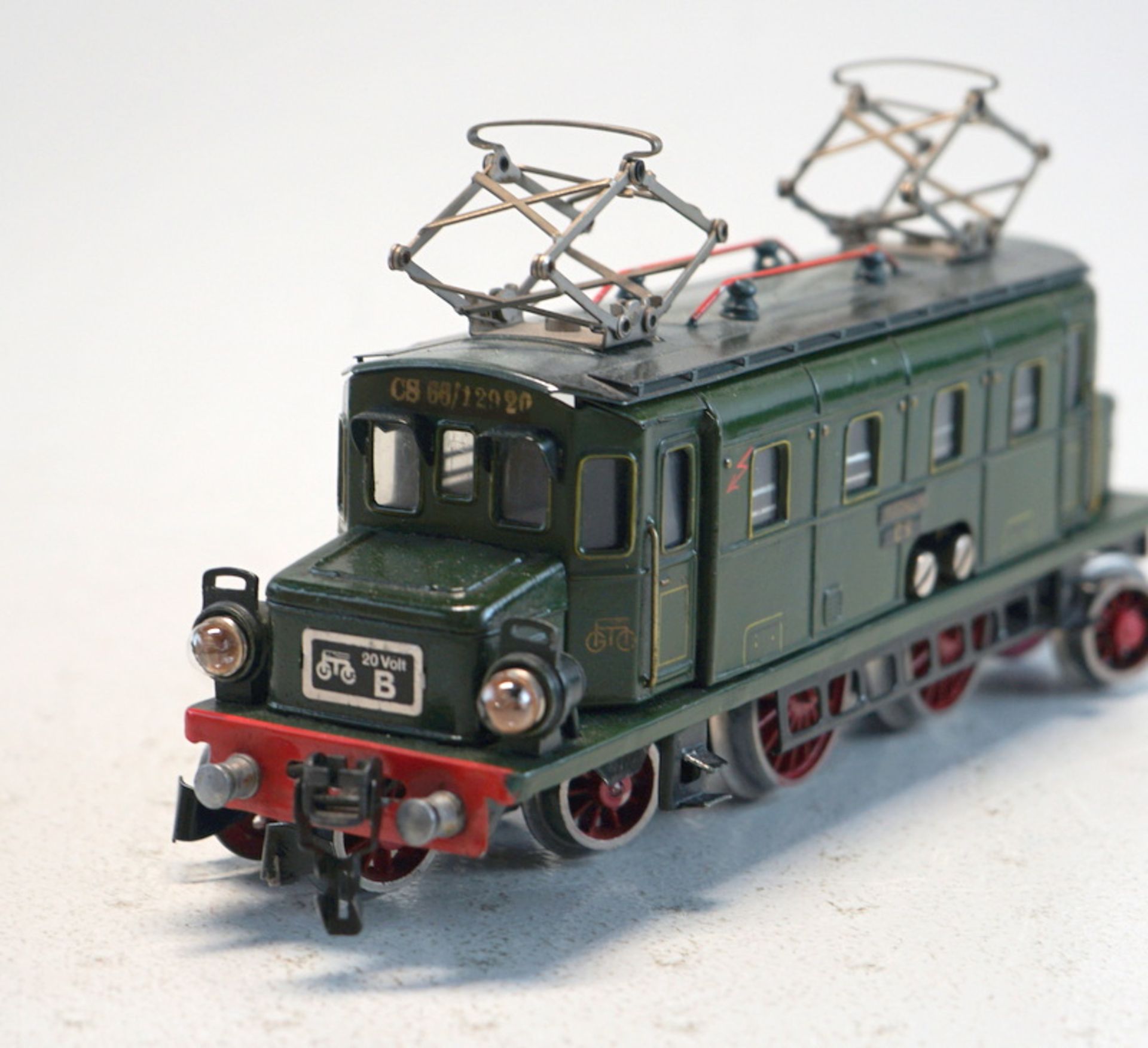 Märklin ab 1954, Gebr. Märklin & Cie., G.m.b.H. Göppingen: Märklin #CS 66/12920: seltene Krokodil-E - Bild 2 aus 4