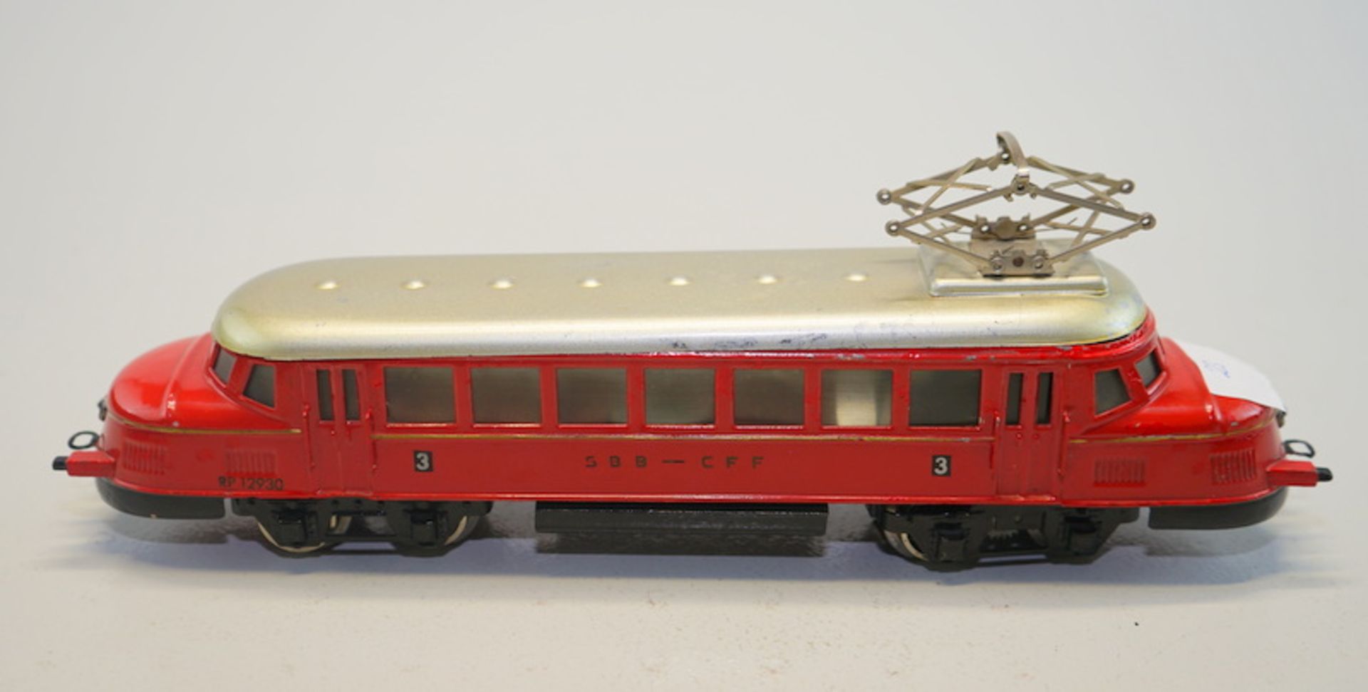 Märklin 1929ff, Gebr. Märklin & Cie., G.m.b.H. Göppingen: historische märklin-Lok "Roter Pfeil" RP - Bild 2 aus 5