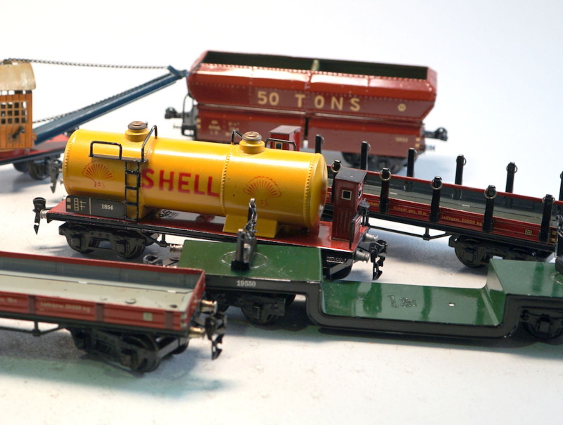 Märklin 1929ff, Gebr. Märklin & Cie., G.m.b.H. Göppingen: Sammlung von 9 historischen märklin-Güterw - Bild 2 aus 2