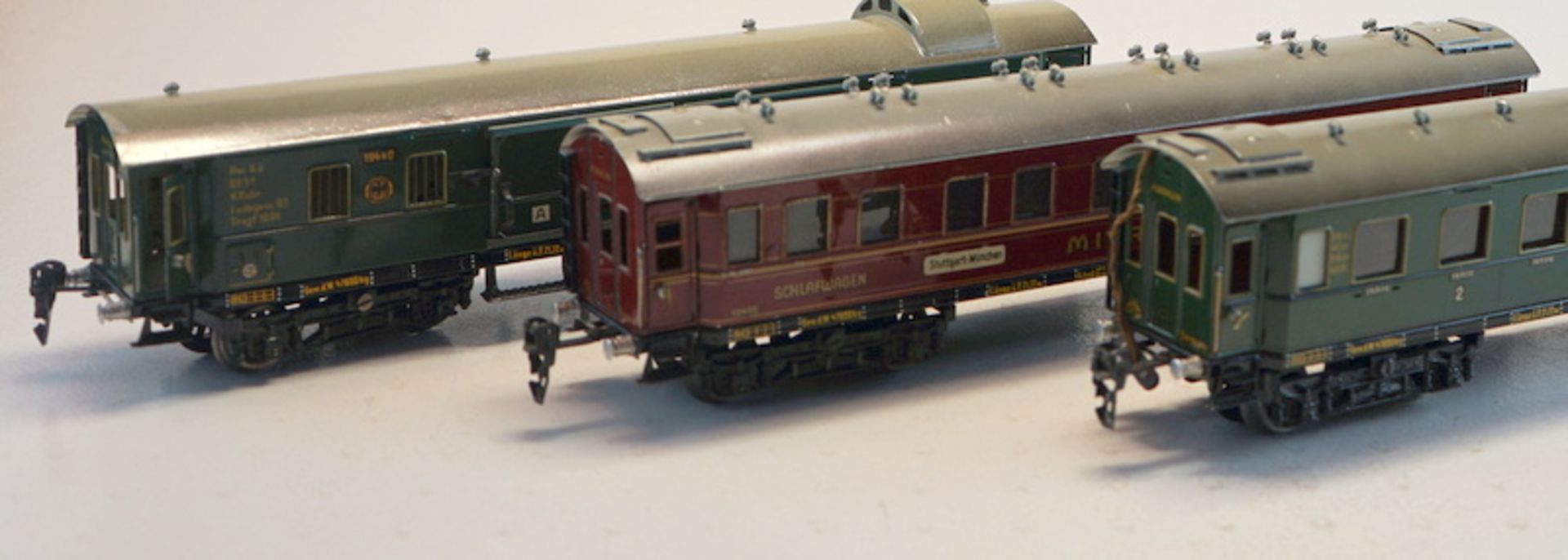 Märklin 1929ff, Gebr. Märklin & Cie., G.m.b.H. Göppingen: Sammlung langer märklin-Züge, Spur 0 - Bild 2 aus 5