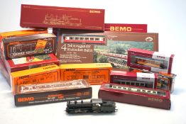 Sammlung von BEMO-Modelleisenbahnen, H0e-H0m