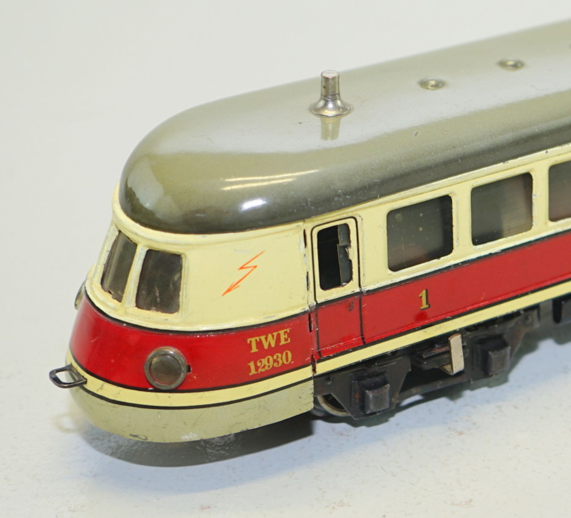 Märklin 1929ff, Gebr. Märklin & Cie., G.m.b.H. Göppingen: historische märklin-Lok TWE 12930, Spur 0 - Bild 3 aus 4