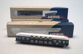 Sammlung von 3 HERIS-Zügen