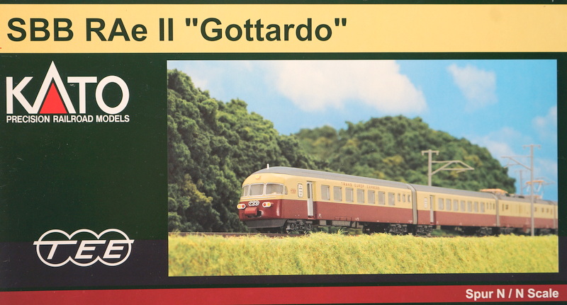 KATO-Zugset "Gottardo", Spur N