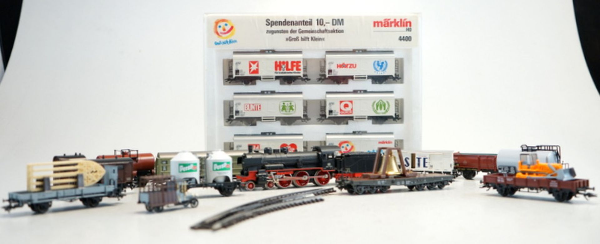 Märklin ab 1954, Gebr. Märklin & Cie., G.m.b.H. Göppingen: Konvolut von märklin-Sets, -Zügen, -Wagen