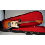 Fender Mustang E Gitarre - -Mustang PF Modell 500973