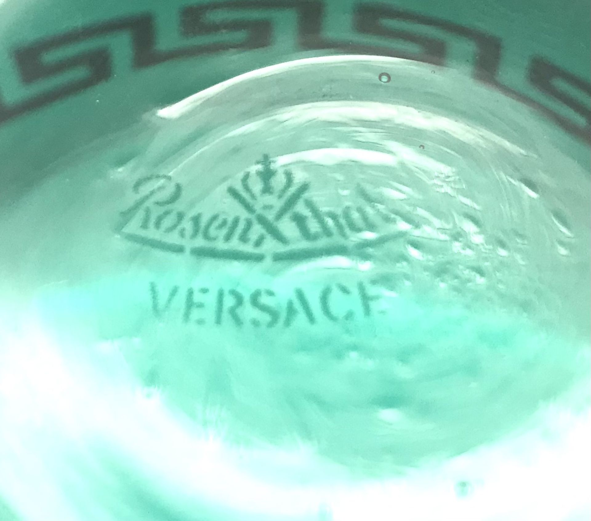 Rosenthal, Versace: Glasschale "Medusa" - Image 2 of 2