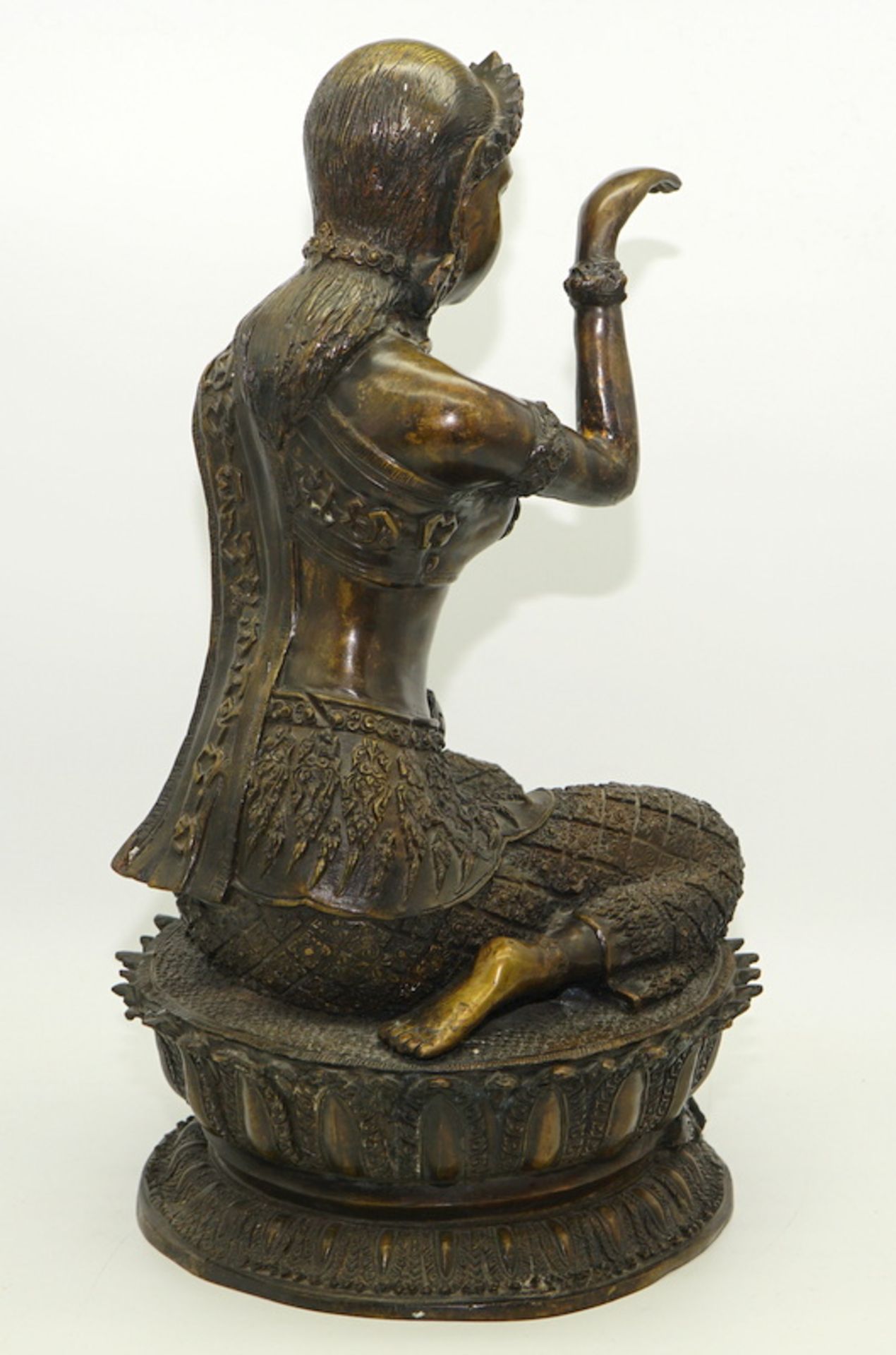 Adorantin aus Bronze Myanmar oder Thailand - Image 4 of 6